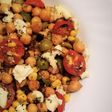 Ensalada de garbanzos asados