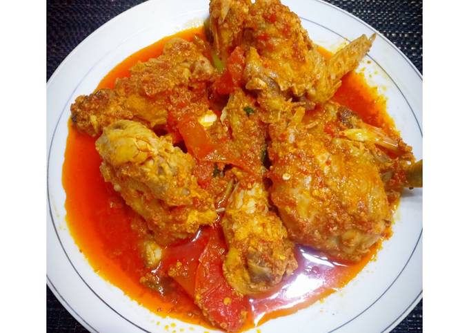 Resep Ayam Masak Pedas oleh Desi Asmarani  Cookpad