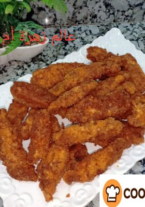 صورة لوصفة دجاج كنتاكي لذيذ بطريقة بسيطة من يد عالم زهرة أم آدم 😘