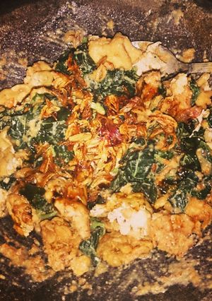 Foto resep Bayam Bumbu Kacang