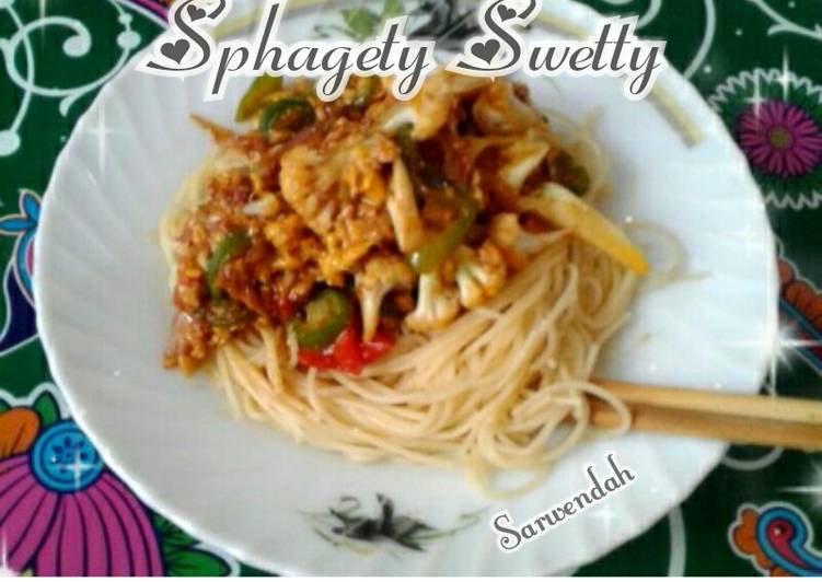 Resep Sphagety Swetty❤, Enak Banget