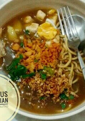 Foto resep Mie rebus vegetarian