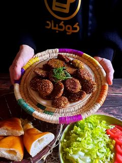 صورة لوصفة فلافل مقلية ومشوية بالفرن
