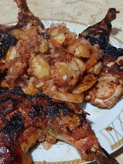 صورة لوصفة صينيه فراخ بالبطاطس ورائحه الفحم