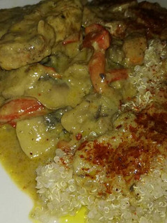 Una foto de Curry de Pollo a mi rollo