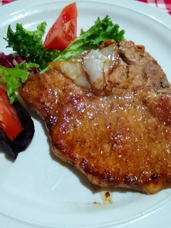 【簡易晚餐】蔥燒豬排 的食譜成品照片