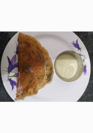 A picture of Protein Rich Adai Dosa For Breakfast / Dinner.