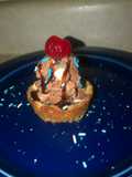 Mini cookie sundae cups