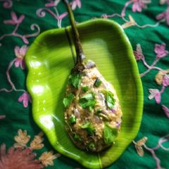 A picture of "Baingan ka Bharta" #Cookpad.