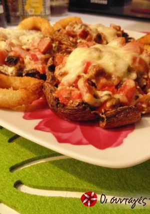 Φωτογραφία της συνταγής Μανιτάρια Portobello special γεμιστά στο φούρνο