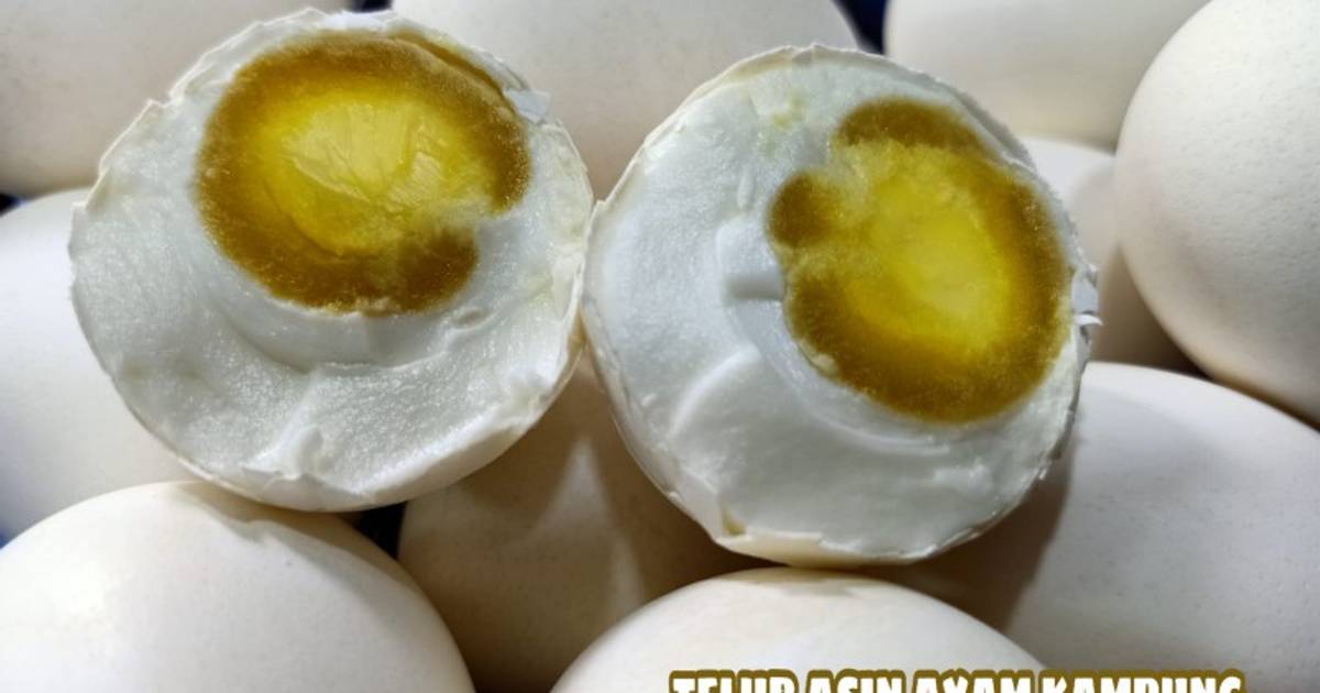 Resep Telur Asin Ayam Kampung Rasa Bawang Oleh Bucamat82 Channel Cookpad