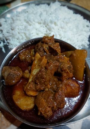 মাটন কষা (mutton kosha recipe in Bengali) রেসিপির প্রধান ছবি
