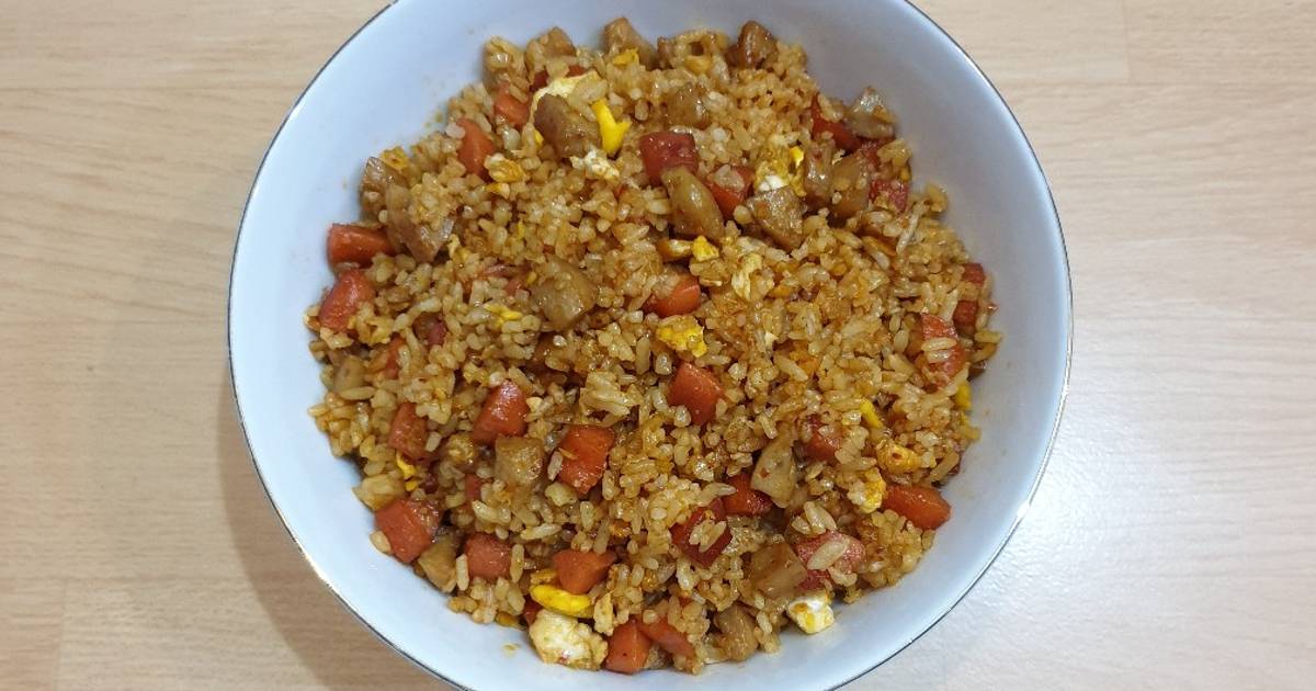 Resep Nasi  Goreng  Pedas  Bumbu Indofood oleh Lady Rosta 