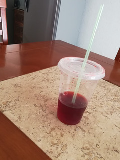 Una foto de Agua de jamaica