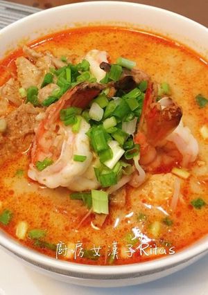 叻沙冬粉laksa（百勝廚） 的食譜成品照片