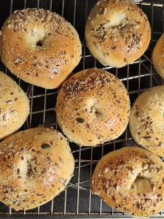 Una foto de Bagels