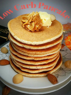 Foto resep 💢Low Carb Almond Pancake💢#ketopad