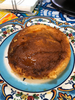 Una foto de Flan napolitano con queso crema