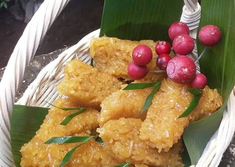Resep Wajik jahe Anti Gagal