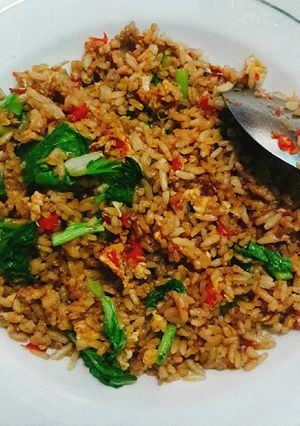 Foto resep Nasi goreng ala abang yg jualan 😆