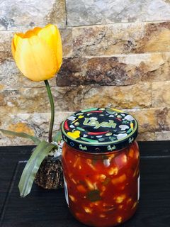 عکسی از دستور ترشی گوجه