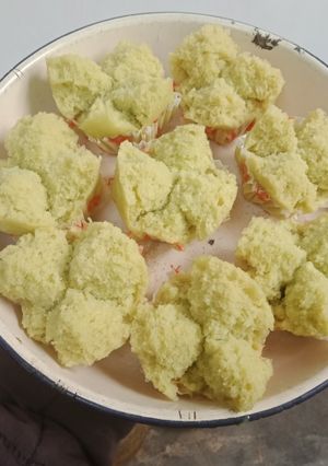 Foto resep Bolu kukus mekar