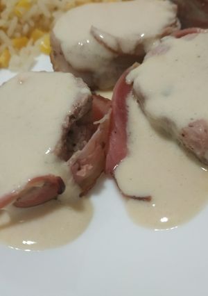 Mustáros-tejszínes mártás húsokhoz recept fotója
