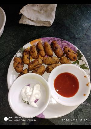 आलू पोहा कटलेट (Aloo poha cutlet recipe in hindi) रेसिपी मुख्य फोटो