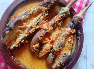 Foto resep Pecak terong kuah santan