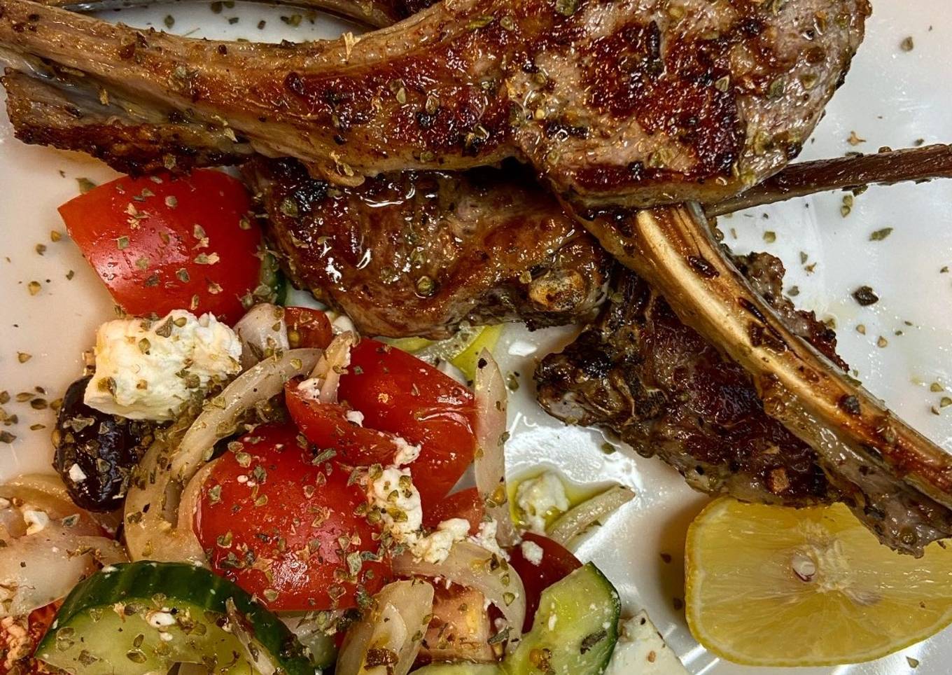 Greek Lamb Cutlets