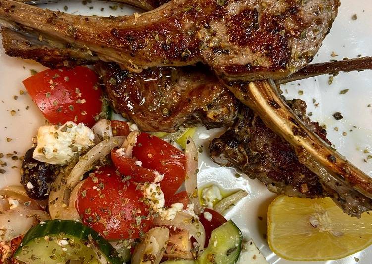 Greek Lamb Cutlets