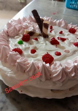 صورة لوصفة تارت بكريم شانتيه