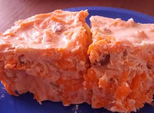 Una foto de Gelatina de ensalada de zanahoria