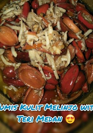 Foto resep Tumis Kulit Melinjo with Teri Medan 😉