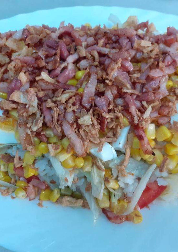 Una foto de Ensalada de arroz