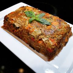 Turkey and Vegetable Meatloaf A picture of Turkey and Vegetable Meatloaf.