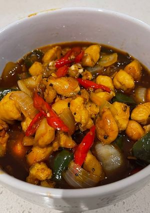 Foto resep Ayam lada hitam rumahan - simple enak