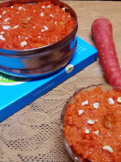 A picture of Gajar Ka Halwa (Carrot Halwa Recipe).