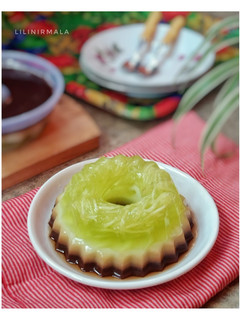 Foto resep Puding Jelly Melon Cokelat