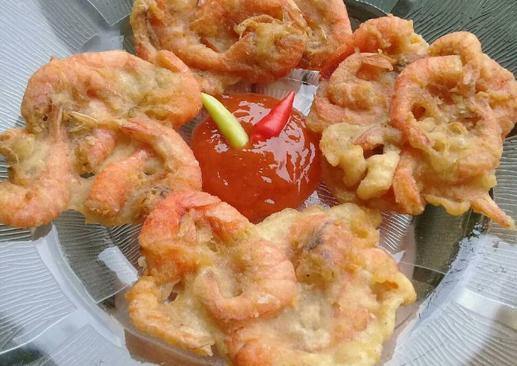 Resep Bakwan udang super simple💓 Anti Gagal