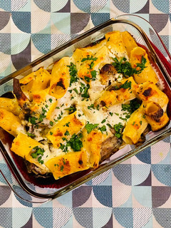 Foto di Pasta gratinata al parmigiano