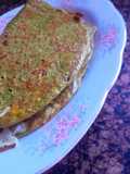 Egg and Za'atar Manousheh