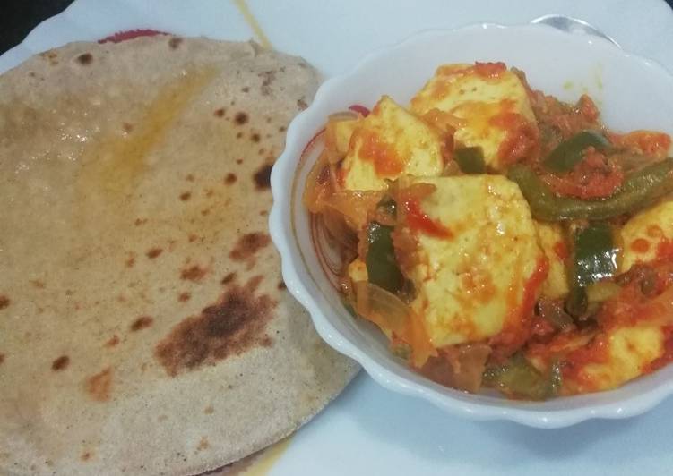 Simple Way to Make Favorite Fulka with chilli Paneer