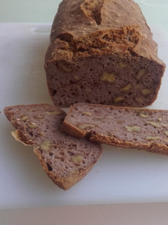 Una foto de Pan de trigo sarraceno con nueces