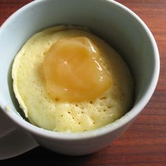 A picture of Mug Cream Cheese Cake.