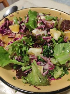 Foto de Salada de Couve Roxa
