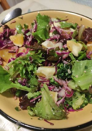 Foto de Salada de Couve Roxa