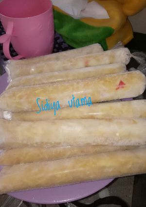 Foto resep Es serut mangga pakai nutrisari rasa es rujak