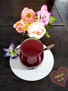 عکسی از دستور شربت شاتوت