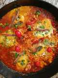 Omelette a la djamicoo 🥚🌶️🍅🤸‍♀️